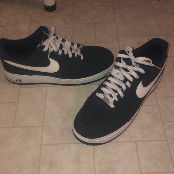 Blue Nike Air Force 1 - Picture 1 of 4